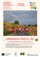 Caminada fins al riu i ballada de sardanes. JORNADES EUROPEES DE PATRIMONI