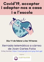 Covid19, acceptar i adaptar-nos a casa i al’escola