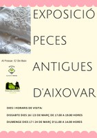 EXPOSICIÓ PECES ANTIGUES AIXOVAR