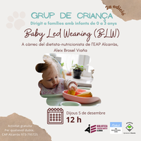 Grup de criança (2a edició) : Baby Lead Weaning (BLW)