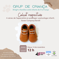 Grup de criança (2a edició) : Calçat respectuós