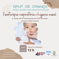 Grup de criança (2a edició) : Fisioteràpia respiratòria i higiene nasal