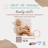 Grup de criança: Massatge infantil