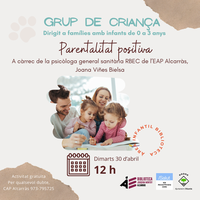 Grup de Criança - Parentalitat positiva