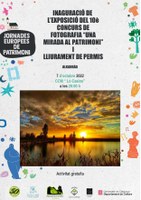 Inauguració de l’exposició del 10è Concurs de Fotografia “Una Mirada al Patrimoni” i lliurament de premis. 