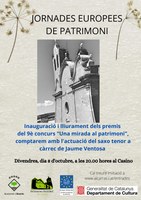 Inauguració de l’exposició del 9è concurs de fotografia “Una mirada al patrimoni” i lliurament de premis.
