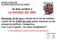 LA MATANÇA DEL PORC