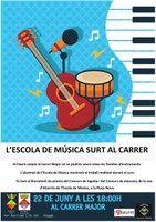 L'ESCOLA DE MÚSICA SURT AL CARRER