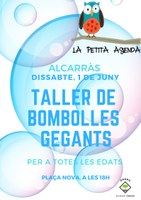 Petita Agenda: Taller de bombolles gegants
