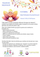 TALLER DE MEDITACIÓ PER A MARES/ PARES I FILLS/ES