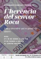 TEATRE "L'HERÈNCIA DEL SR. ROCA" a càrrec de REMEMBER COMPANY