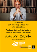 Trobada amb el periodista i escriptor Xavier Bosch