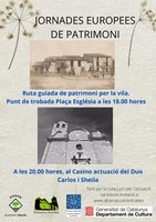 Visita guiada de patrimoni per la vila.