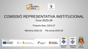COMISSIÓ REPRESENTATIVA INSTITUCIONAL