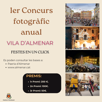 1r Concurs Fotogràfic anual Vila d'Almenar