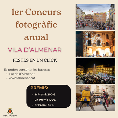 1r Concurs Fotogràfic anual Vila d'Almenar