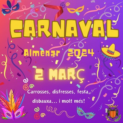 Almenar prepara el Carnaval amb propostes per a tothom