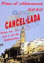 CANCEL·LACIÓ DE LA FIRA DE SETEMBRE 2020