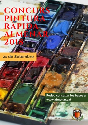 CONCURS DE PINTURA RÀPIDA ALMENAR 2018