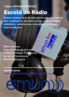 ESCOLA DE RÀDIO