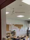 La Paeria finalitza la instal·lació de ventiladors a les aules de l'Escola d'Almenar