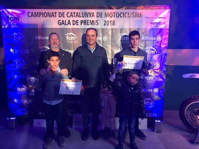 LLIURAMENT PREMIS DE LA FEDERACIÓ CATALANA DE MOTOCICLISME