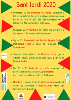 SANT JORDI CONFINAT 2020