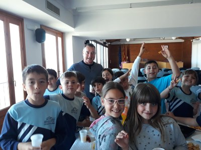 VISITA DELS ALUMNES DE 3R A L'AJUNTAMENT