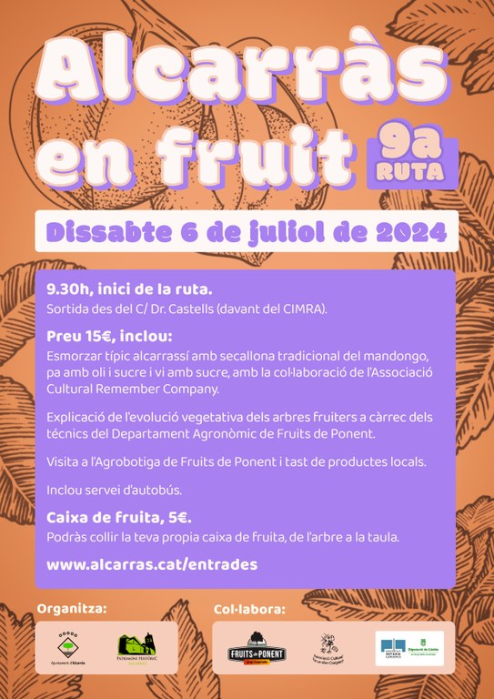 Alcarràs en fruit - Cartell 2024