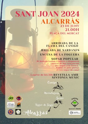 Cartell Sant Joan 2024 Alcarràs