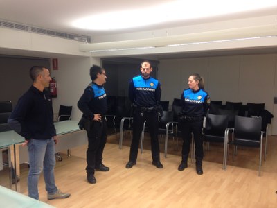 Acte de presa de possessió dels 2 nous agents de la Policia Local