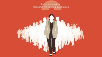 Acte de suport a Forcadell, a Alcarràs