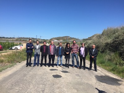 Alcaldes i diputats reivindiquen novament que es reparin els vials propietat de la CHE