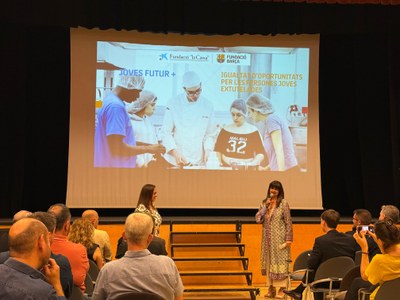 Alcarràs acull la presentació del projecte Joves Futur+ de la Fundació Barça 