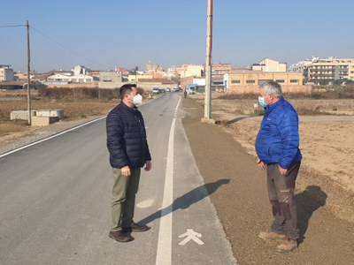 Alcarràs completa la millora del Camí del Riu i l’inclou a la xarxa local de vies verdes saludables