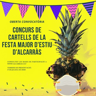 Alcarràs convoca el concurs per triar el cartell de la Festa Major d’estiu d’enguany