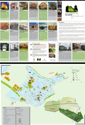Alcarràs edita un nou plànol-guia turístic que distingeix dinou elements patrimonials 