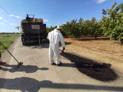 Alcarràs encara la segona fase de l’eliminació dels clots i esvorancs de la xarxa camins del municipi