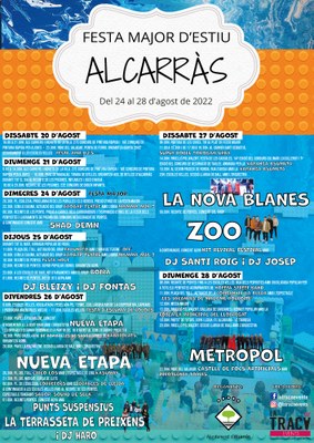 Alcarràs estrena una 'app' mòbil per la Festa Major, que arriba del 24 al 28 d'agost amb un programa carregat d'activitats