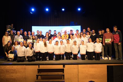 Alcarràs guardona a diferents esportistes i entitats a la 6a Festa de l'Esport Ramon Espasa i Molgó