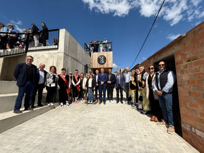 Alcarràs inaugura el Pou de Gel, un element patrimonial únic a Catalunya