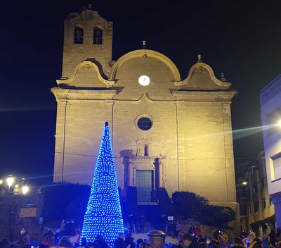 Alcarràs obre la campanya de Nadal amb l’encesa de llums
