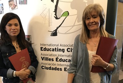 Alcarràs, present en la inauguració de l'exposició 'Ciutats Educadores: Accions Locals, Valors Globals'