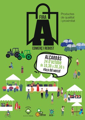 Alcarràs recupera la Fira del Comerç i el Rebost i la celebrarà aquest 24 d’octubre amb prop de noranta expositors
