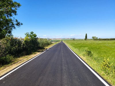 Alcarràs renova el camí del km 7 i completa el circuit de vials asfaltats que connecta la partida de Montagut i la L-800