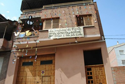 Alcarràs s'engalana per celebrar la seva Festa Major