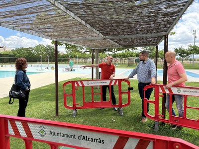 Alcarràs ultima els preparatius per la temporada de bany a les piscines i de les activitats d’estiu