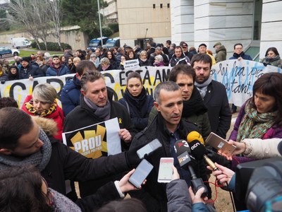 Carta de l’alcalde d’Alcarràs davant de la imposició de la Junta Electoral