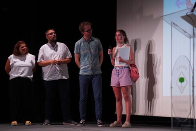 Guanyadora concurs en categoria Adults, Festa Major d'Estiu Alcarràs 2024
