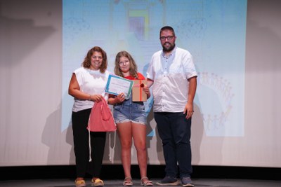 Guanyadora concurs adults, cartell Festa Major estiu Alcarràs